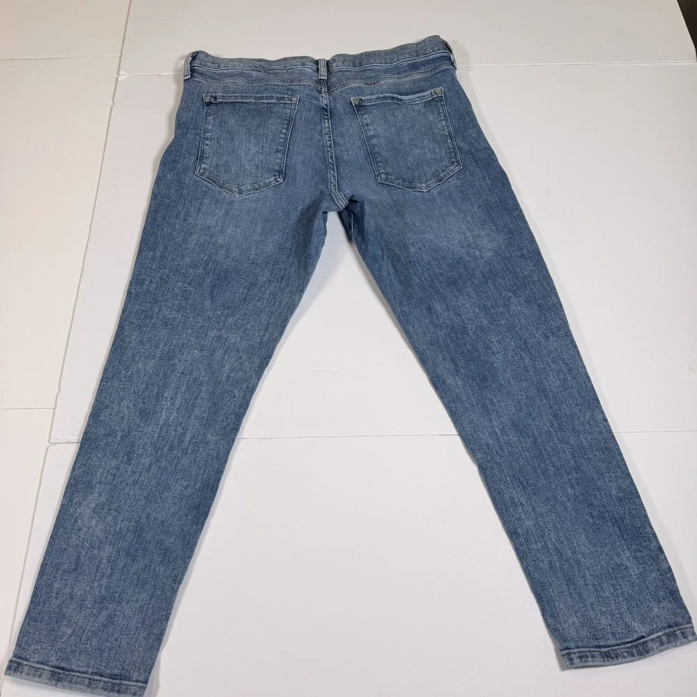 Banana Republic Jeans Mens 31 S Blue Premium Denim Mid Rise Skinny Streetwear